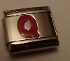 Letter Q rood